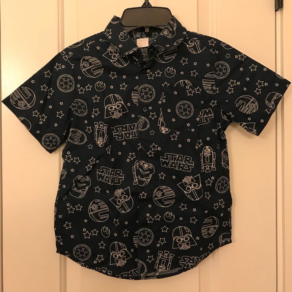 Boys Gymboree Star Wars Shirt- Size 5/6